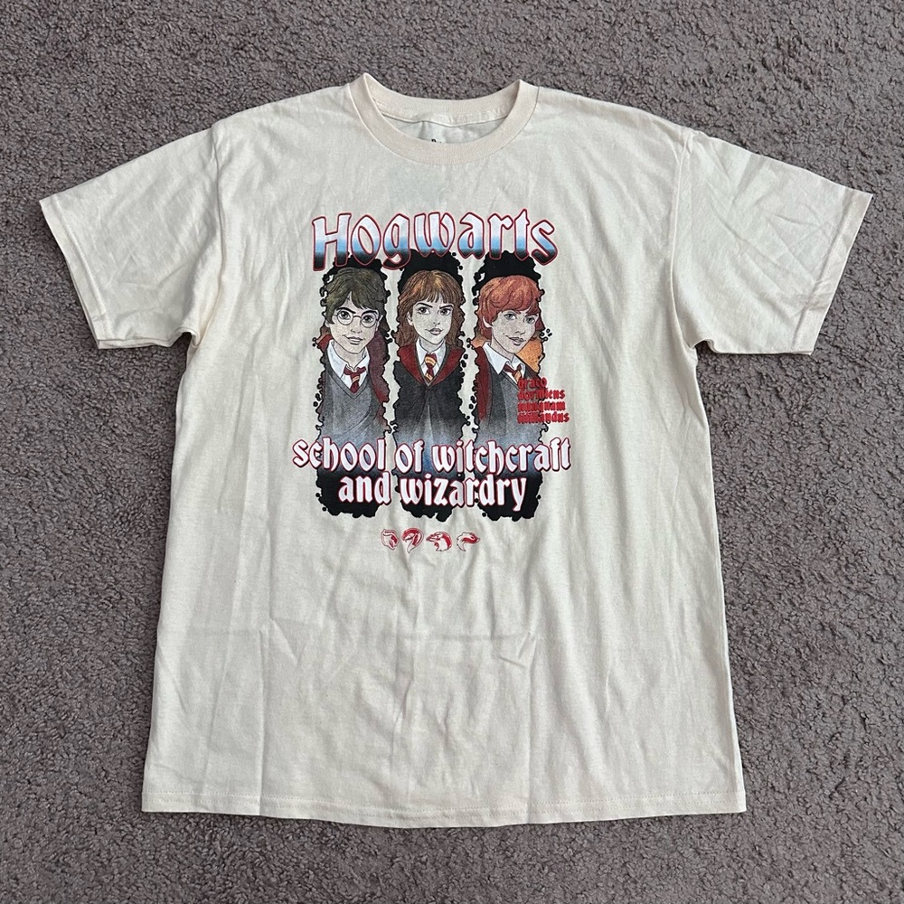Harry Potter Hogwarts School of Witchcraft and Wizardry T-Shirt Youth 16/18